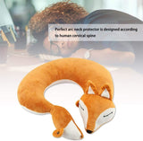 Travel Pillows Cartoon Planes Fox Animal U-Shaped Neck Pillow