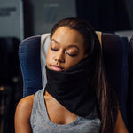 1pc Neck Support Travel Pillow; Comfortable & Supportive Fleece Pillow For Planes & Trains; Lightweight & Washable; Sleep & Bedding Accessories