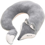 Travel Pillows Cartoon Planes Fox Animal U-Shaped Neck Pillow