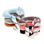 Travel Pillows Cartoon Planes Fox Animal U-Shaped Neck Pillow