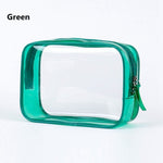 1pc Transparent PVC Bags; Clear Travel Organizer Makeup Bag Beautician Cosmetic & Beauty Case Toiletry Bag; Wash Bags