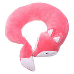 Travel Pillows Cartoon Planes Fox Animal U-Shaped Neck Pillow