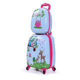 2 Piece Kids Luggage Set