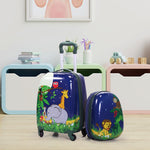 2 Piece Kids Luggage Set